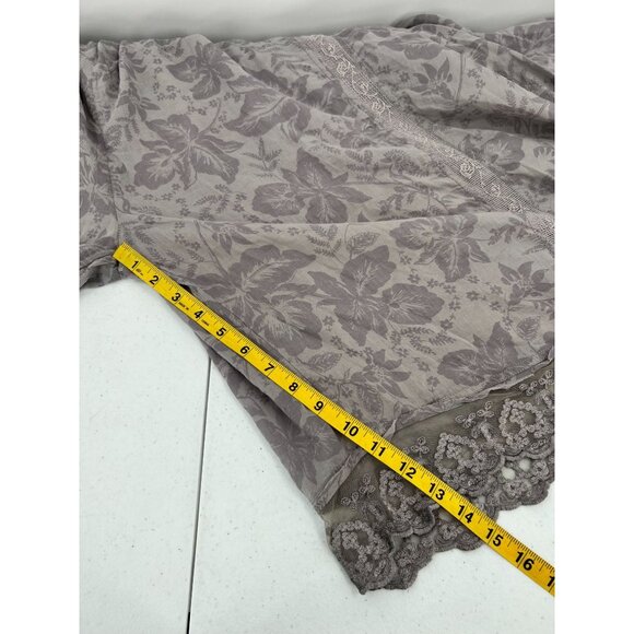 Intimately Free People Women Size Medium Gray Always Been You Maxi Romper - Picture 8 of 12